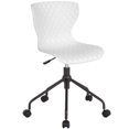 thumbnail image 1 of Brockton Contemporary Design Black Plastic Task Office Chair, 1 of 4