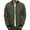 Army Green, variant on Men's Padded Jackets Winter Full Zipper Outwear Casual Windproof Warm Coat Clothes