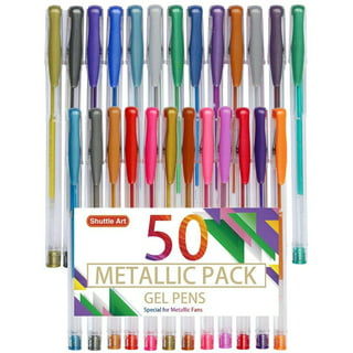 MCA Store - Cedar Markers Gel Pens with Original Adult Coloring Book