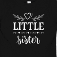 thumbnail image 4 of Inktastic Little Sister Gift Girls Baby T-Shirt, 4 of 5