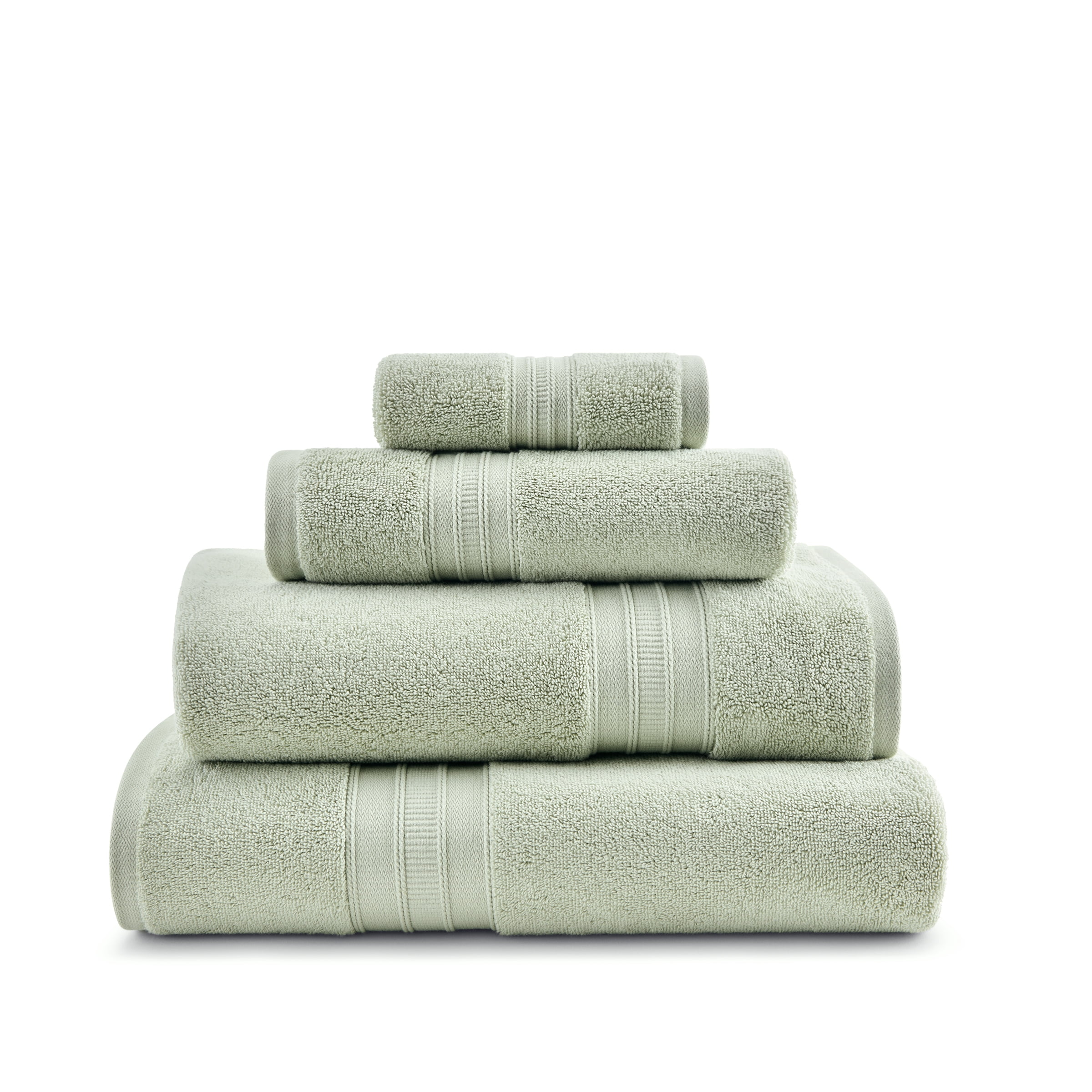 Wamsutta 1846 Luxury Solid Bath Sheet 2 Piece Set, Green