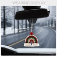 thumbnail image 4 of Colgante Navideño 2024 onlyliua para Interior de Coche Estilo Retro con Borlas de Arcoíris Tejidas, 4 of 6