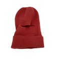 thumbnail image 1 of Solid Color Ear Protection Eyes Exposed Women Hat Winter Outdoor Riding Integrated Scarf Beanie Hat Costume Accessories, 1 of 9