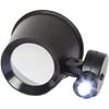 Stalwart 10x Magnification Jeweler's Eye Loupe with Adjustable LED