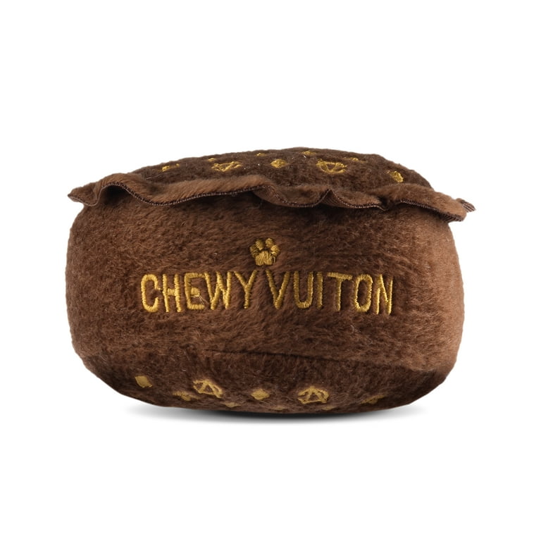 Chewy Vuiton Plush Toy for Dogs Small by Dog Diggin Designs : :  Pet Supplies