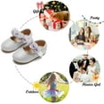 thumbnail image 5 of Toddler Little Girl Dress Shoes - Girl Mary Jane Flats Party School Wedding, 5 of 6