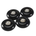 thumbnail image 2 of 4 Pcs Roues en Caoutchouc pour Patins à Roulettes - Accessoires de Patins Antidérapants, Silencieux et Durables, 2 of 5