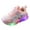 Pink, variant on Otqutp Baby Single Shoes Light Up Shoes for Toddler Girls Led Walking Sneaker Girls Sneakers Kids Children Baby Casual Shoes