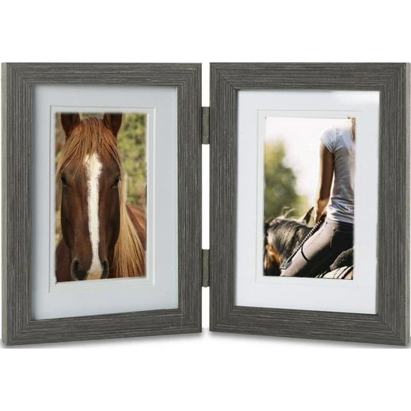 Hometrends Ultima Double Hinged Frame (2) 5x7in Openings