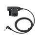 thumbnail image 3 of Adaptador De Auriculares Versión Móvil U94, Resistente Al Frío, Seguro, Alta Flexibilidad, Adaptador Militar U94 PTT, Conveniente Para Walkie Talkies 1S 2S EOTVIA Mobile Version U94 Headset Adapter, 3 of 8