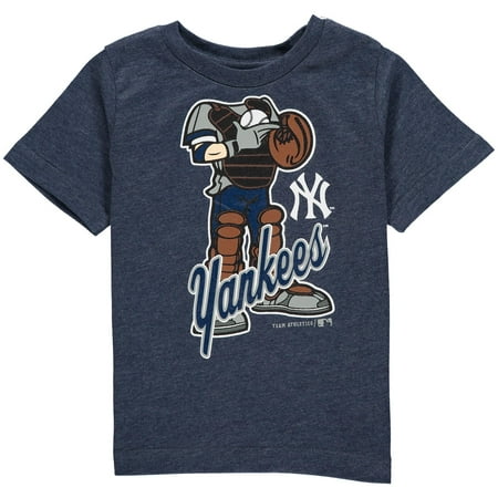 - MLB NEW YORK YANKEES TEE Short Sleeve Boys 50% Cotton 50% Poly Team Color 12M-4T