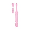 thumbnail image 3 of Goddess Pink Elegance Duel End Personal Massage Wand, Pink, 3 of 5