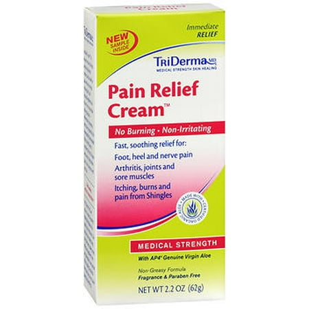 TriDerma Pain Relief Cream (2.2 oz)