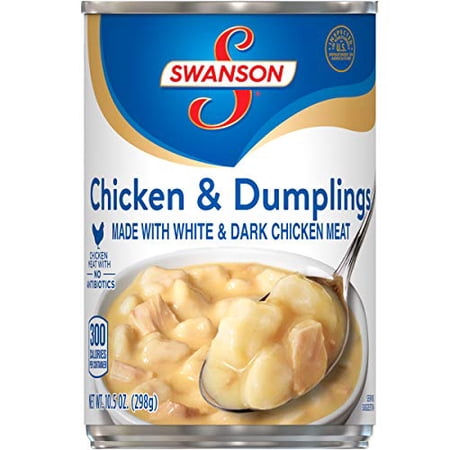 Chicken & Dumplings Made With White & Dark Chicken Meat  10.5 Ounce Can  Pack Of 12