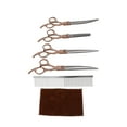 thumbnail image 4 of Pet Grooming Scissors Set, Stainless Steel Convenient Adjustable  Grooming Scissors Split  For Pet Grooming For Pet Haircutting Gold, 4 of 8