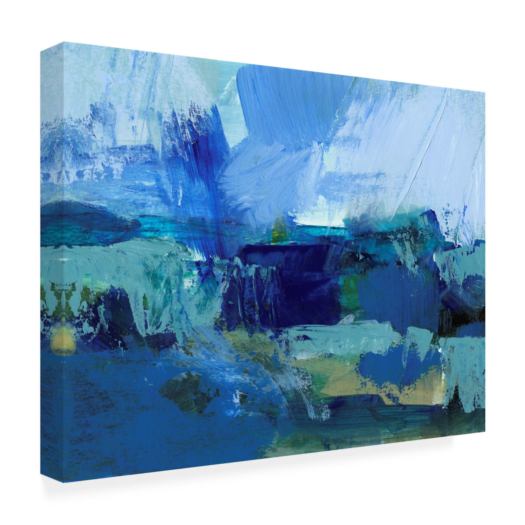Trademark Fine Art Victoria Barnes Wild Seas I Canvas Wall Art