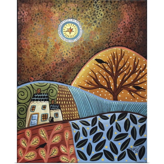 Great BIG Canvas | Rolled Karla Gerard Poster Print entitled Meadow I