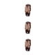 thumbnail image 1 of Minnieouse Reloj de cuarzo para mujer, mano de obra fina, tiempo de viaje preciso, correa de cuero ajustable, reloj para mujer, café oscuro Type1 NO1, 1 of 6