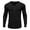 D505/Black, variant on Afdoent Mens Long Sleeve T-Shirt Solid Color V Neck Button T Shirt Casual Slim Fit Tee Shirts For Vacation Tops