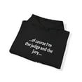thumbnail image 4 of Funny Libra Zodiac Unisex Heavy Blend™ Hooded Sweatshirt, 4 of 4