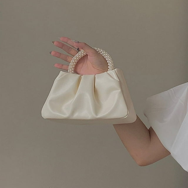 Bolso De Hombro De La Nube,Bolso De Hombro Bolso De Teléfono De La Bolsa De Nube De La Perla Blanca De La Perla Eleve Su Experiencia
