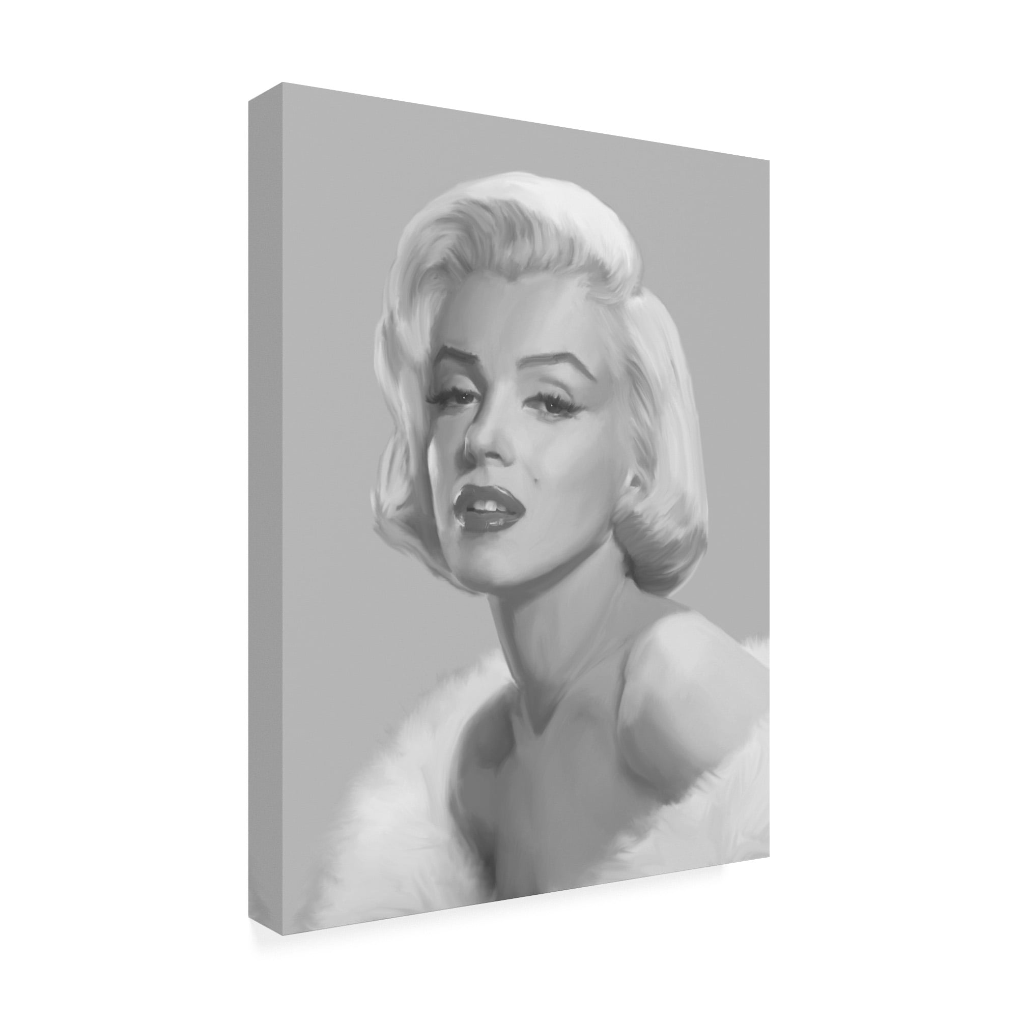 Trademark Fine Art 'True Blue Marilyn' Canvas Art by Chris Consani