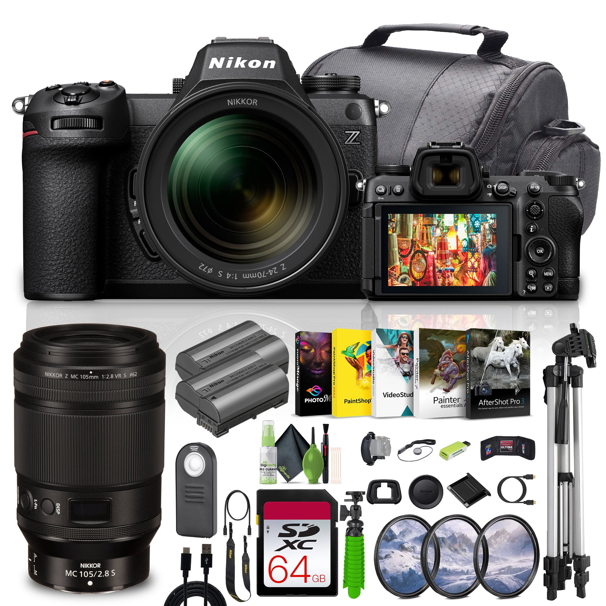 Nikon Z6 おまけ多数セット Nikon Z6 III Mirrorless Camera with 28-400mm Lens, 24.5MP Full