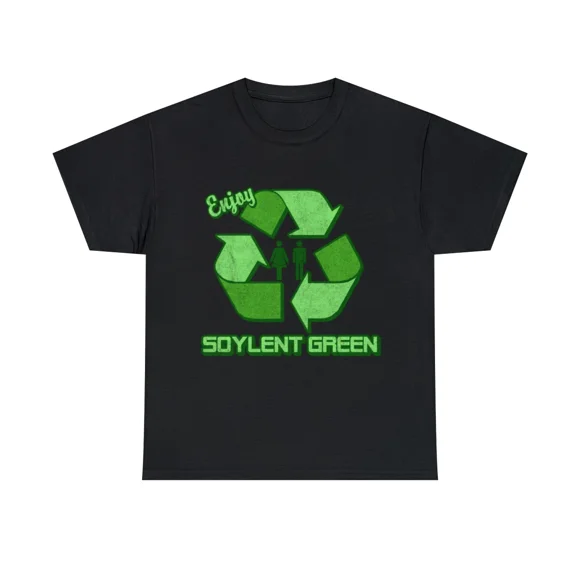 Retro Film Nostalgia Soylent Green Science Fiction Humor Unisex T-Shirt H11247n, up to size 5XL