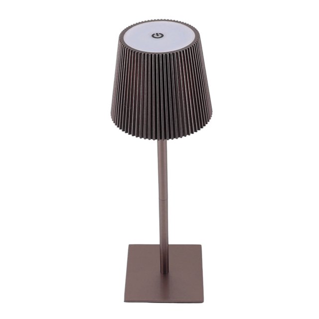 Lampe de Table Sans Fil LED Batterie Rechargeable 3600mAh, Gradation Continue 3 Couleurs, Lampe de Chevet Portable pour Bars, Chambre, Restaurants, Lecture
