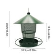 thumbnail image 3 of Durable Hanging Bird Feeder for Outdoor Gardens - Easy to Clean and Refill with Weather-Resistant Design, Attracts Wild Birds Like Cardinals and Finches for Natural Viewing Experience, 3 of 6