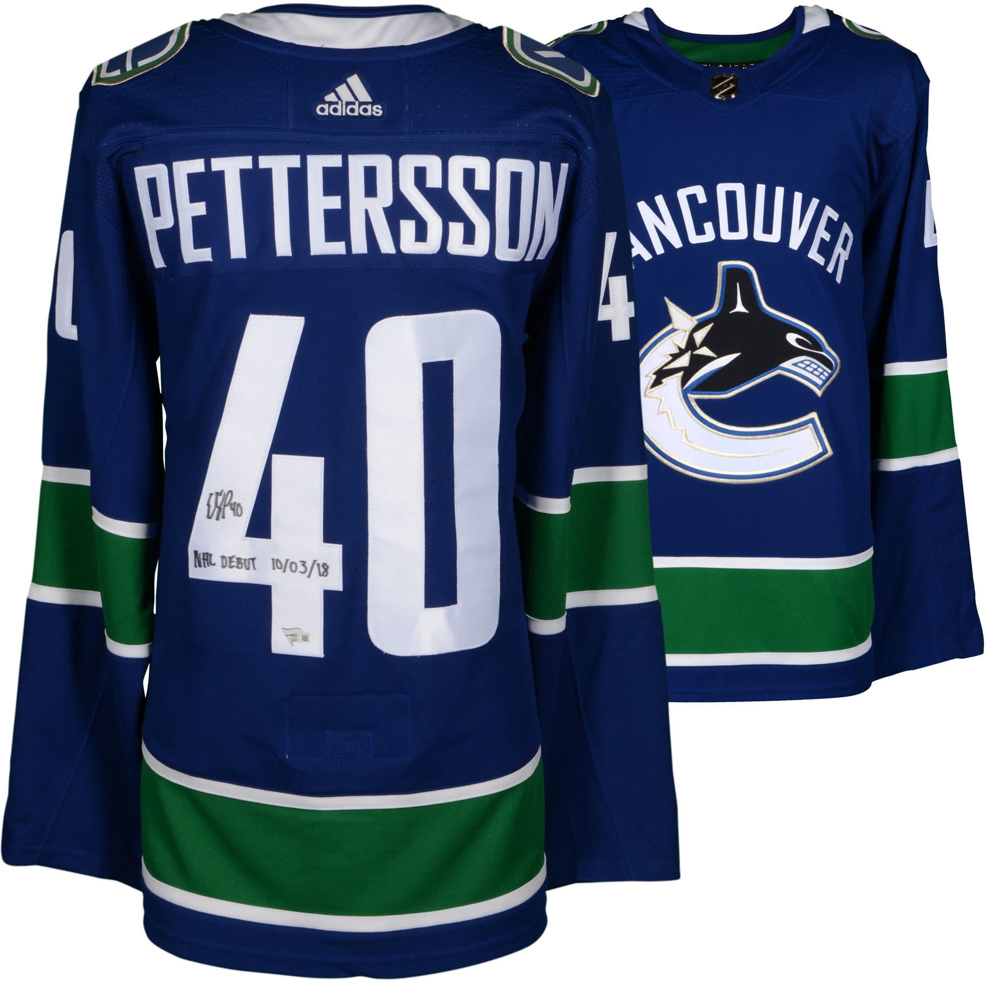 Elias Pettersson Vancouver Canucks 