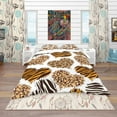 thumbnail image 2 of Designart 'Animal Print Style' Tropical Bedding Set - Duvet Cover & Shams, 2 of 4