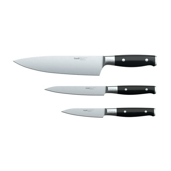 Juego de 3 cuchillos: Chef, de Utilidad y de Cocina Ninja K32003