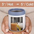thumbnail image 3 of Tasse à Café, Tasse à Café Isolée avec Lèvres, Tasse à Café en Acier Inoxydable avec Poignée, Tasse Isolée Réutilisable, Gobelet à Café, Tasses à Thé, 12oz, Tasse à Café Blanche, 3 of 6