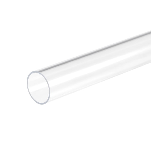 Unique Bargains Tube Rond en Acrylique Rigide Transparent 18mm ID x 20mm OD x 305mm 2 Pack