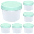 thumbnail image 2 of Food Storage Container 6Pc Plastic Containers with Lids Storage Containers Reusable Dishwasher Freezer Airtight Microwave & Dishwasher Takeout Jar Valentín Day Decorations Valentín Gifts, 2 of 5
