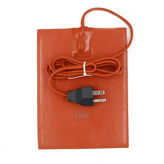 110V 220V 300W 15X20Cm Waterproof Silicone Engine Oil Pan Heater Plate Pad