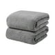 thumbnail image 1 of Toallas de baño de lujo Yyuenw de terciopelo coral - Toallas de baño diarias para adultos - Paquete de 2 toallas para cabello seco - Toalla de baño ecológica, súper suave y altamente absorbente en, 1 of 5