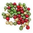 thumbnail image 1 of 49PCS Mini Adornos de Bolas de Navidad Mini Bolas Decorativas para Árbol de Navidad Pequeñas Bolas de Navidad Inastillables para Árbol de Navidad Adornos de Navidad ANGGREK Otros, 1 of 8