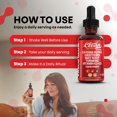 thumbnail image 6 of Clean Nutra Cayenne Pepper Drops Supplement Liquid + Hawthorn Berry, Vitamin D3 K2 Beet Root Powder, Ceylon Cinnamon, Turmeric Curcumin, Organic Panax Ginseng, Berberine Extract Organic (2), 6 of 9