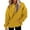 Yellow, variant on Women's Polka Dot Print Drawstring Hooded Sweatshirt with Pocket, Soft Breathable Long Sleeve Casual Pullover for Spring Autumn Streetwear, Beach Vacations and Daily Fashion Blue L
