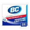 BC Powder Original Strength Pain Reliever, 24 Powder Sticks