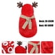 thumbnail image 5 of Disfraz de Papá Noel para perros Ropa navideña Disfraz cálido de reno para perros Suéter para cachorros Abrigos para mascotas Trajes navideños para perros pequeños Gatos, 5 of 6
