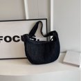 thumbnail image 4 of Bolso Crescent Bag Denim Dumpling para Mujer Bandolera Con Múltiples Bolsillos, 4 of 9