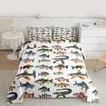 thumbnail image 2 of Castle Fairy Female Men Fishing And Hunting Twin Comforter Sets,Fish Animal Bedding Set, 2 of 8