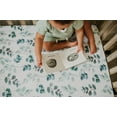 thumbnail image 3 of NODNAL Co. 3-Piece 160 Thread Count Leafy Cotton Bed Sheet Set, Mini Crib - Deep Pocket, 3 of 9