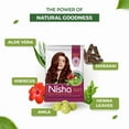 thumbnail image 3 of Nisha Pack Of 10 Permanent Natural Brown Henna Hair Color Dye, 100% Grey Coverage, Natural Brown, 0.53 oz Each Pack, 3 of 9