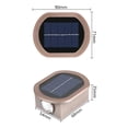 thumbnail image 4 of Proyector de pared de plástico para iluminación exterior LED solar para jardín (C), 4 of 4