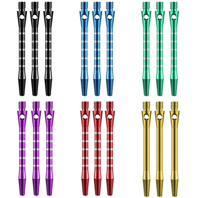 Shengyu 18Pcs Aluminium Shafts Portable 2BA Waterproof Accessories Wear-resistant Games Part Toy Pole