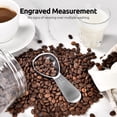 thumbnail image 5 of U-Taste 18/8 Stainless Steel Coffee Scoop: Durable Metal Kitchen Baking Cooking Measuring Coffee Scoop 2 tablespoon, 5 of 9